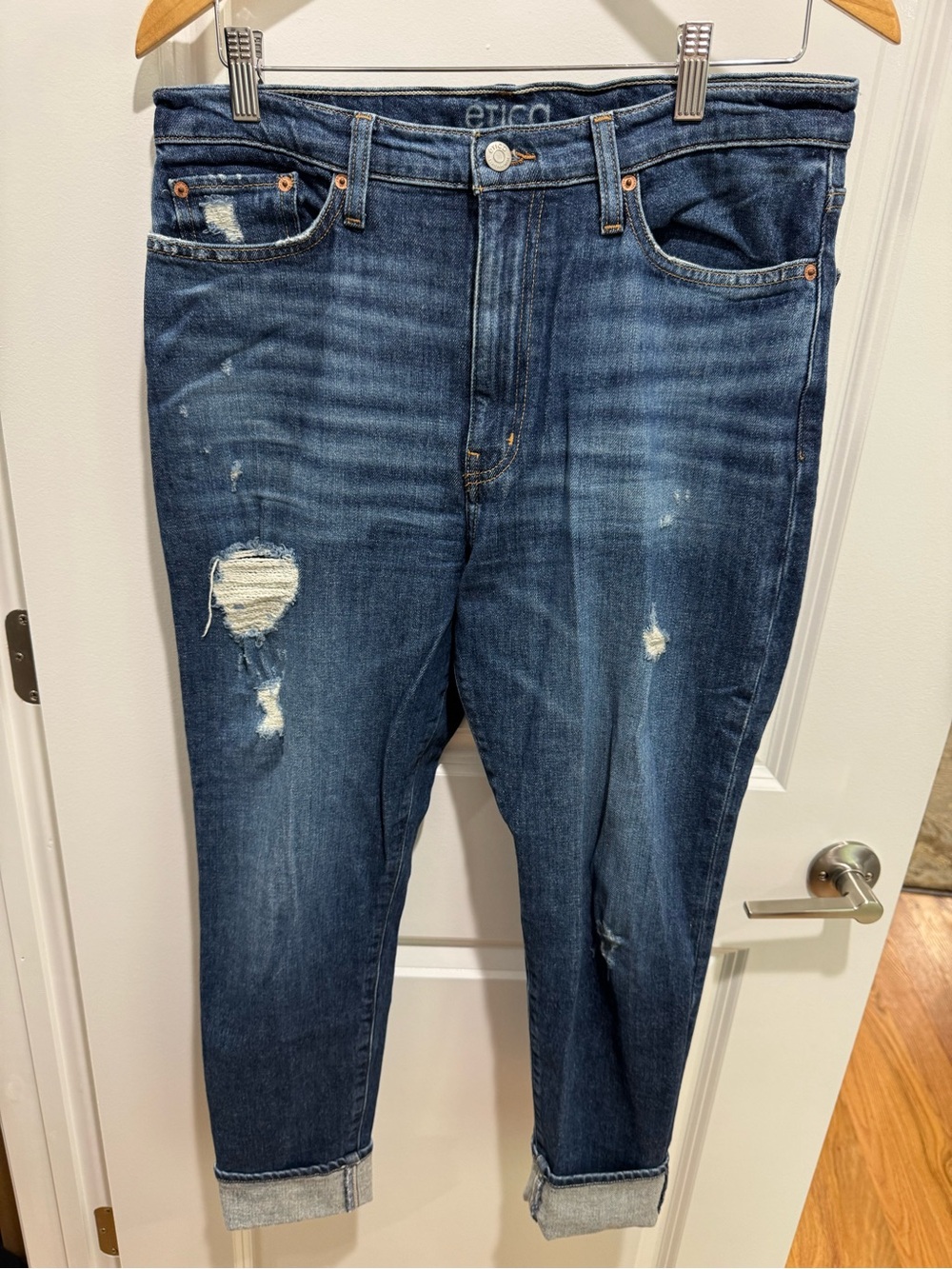 Etica Gisele Mid Rise Skinny Jeans size 31